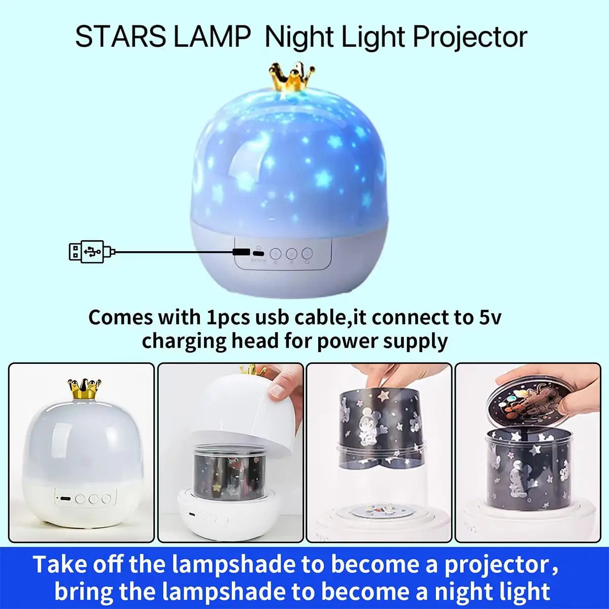 Toddler Lamp Projector
