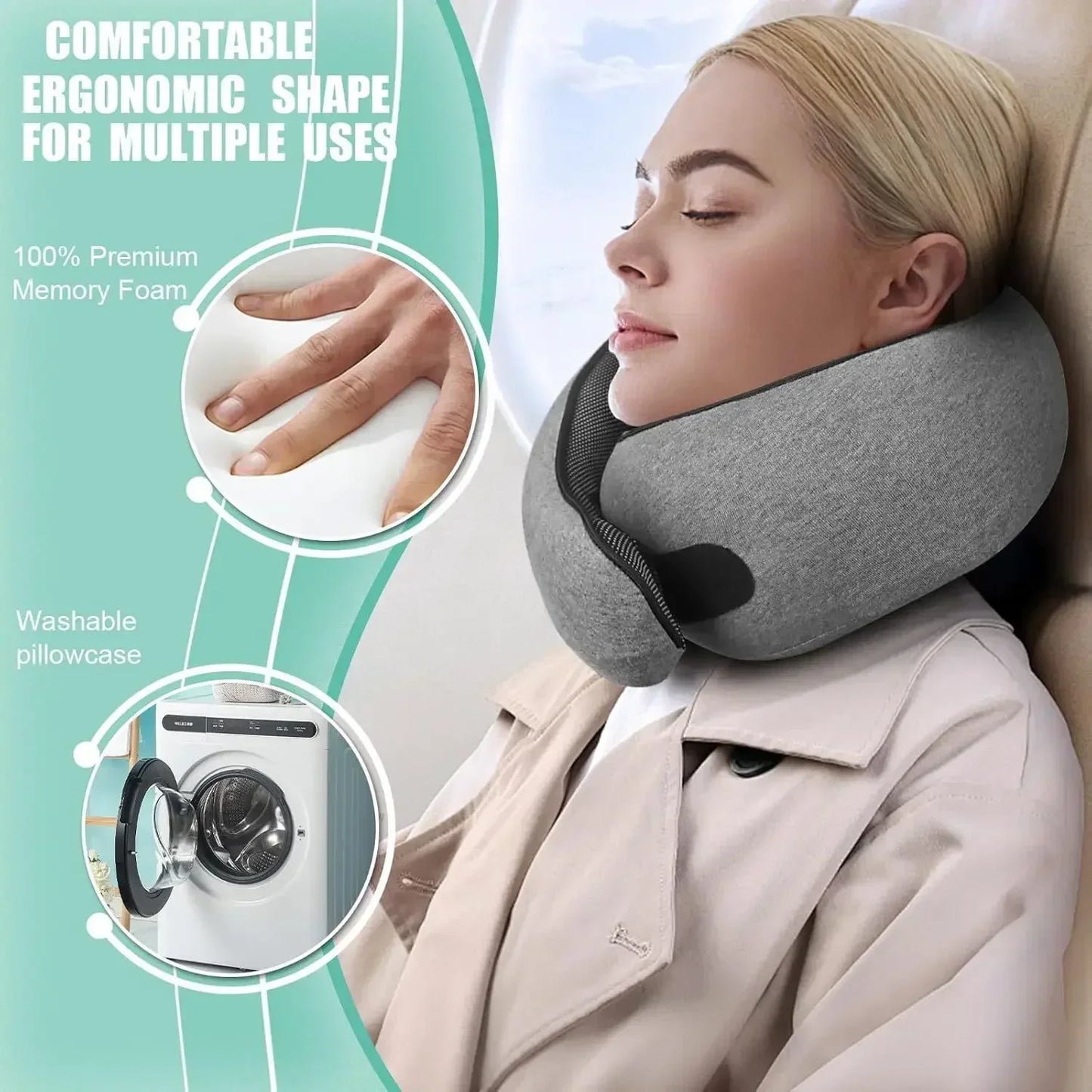 Portable Travel Neck Pillow
